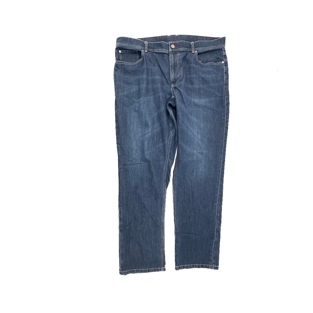 L.L. Bean Straight Leg Men's size 40x32 Dark Wash Blue Denim Jeans